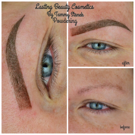 Powder eyebrows by lasting Beauty Cosmetics